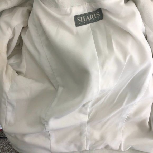 Shari's Place Cropped Leather Round Neck Jacket - Picture 12 of 13